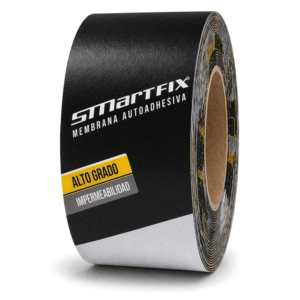 MEMBRANA ASFALTICA AUTOADHESIVA 0.10 X 25 M