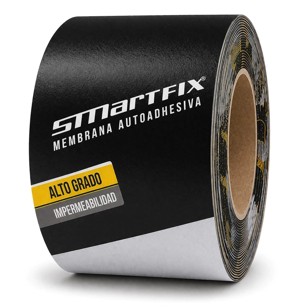 MEMBRANA ASFALTICA AUTOADHESIVA 0.15 X 25 M