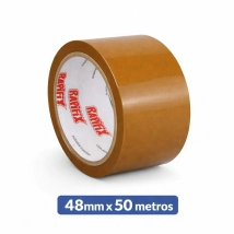 RAPIFIX CINTA EMBALAR MARRON 48 X 50