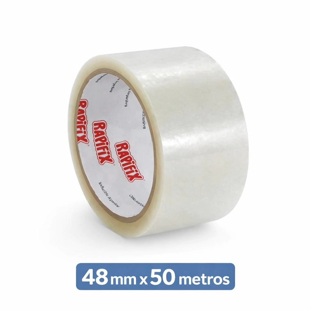 RAPIFIX CINTA EMBALAR TRANSPARENTE 48 X 50