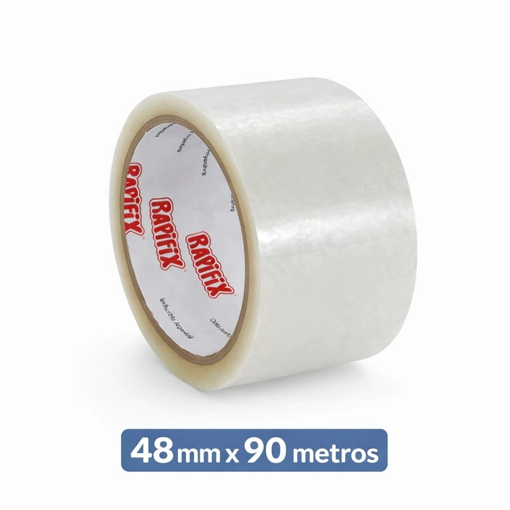 RAPIFIX CINTA EMBALAR TRANSPARENTE 48 X 90