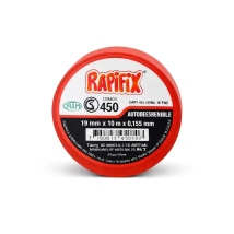 RAPIFIX N450 CINTA AISLADORA PVC ROJO 19MM X 10M