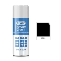 TERSUAVE AEROSOL SATINADO NEGRO 250 CC