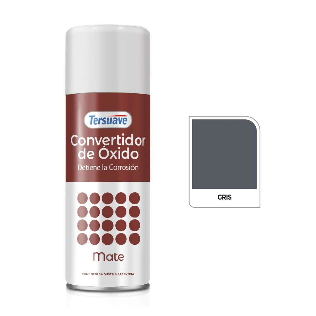 TERSUAVE AEROSOL CONV. DE OXIDO GRIS 440 CC