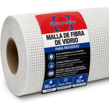 FIBRAS Y MALLAS-MALLA FIBRA DE VIDRIO 90 GR 5x5mm