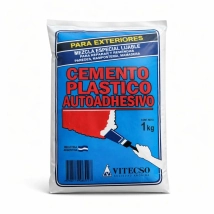 VITECSO CEMENTO PLASTICO AUTOAD. EXTERIORES 1 KG