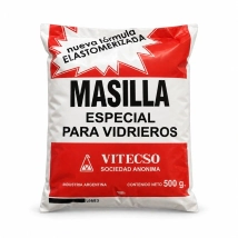 VITECSO MASILLA P/ VIDRIOS ELAST. 1/2KG