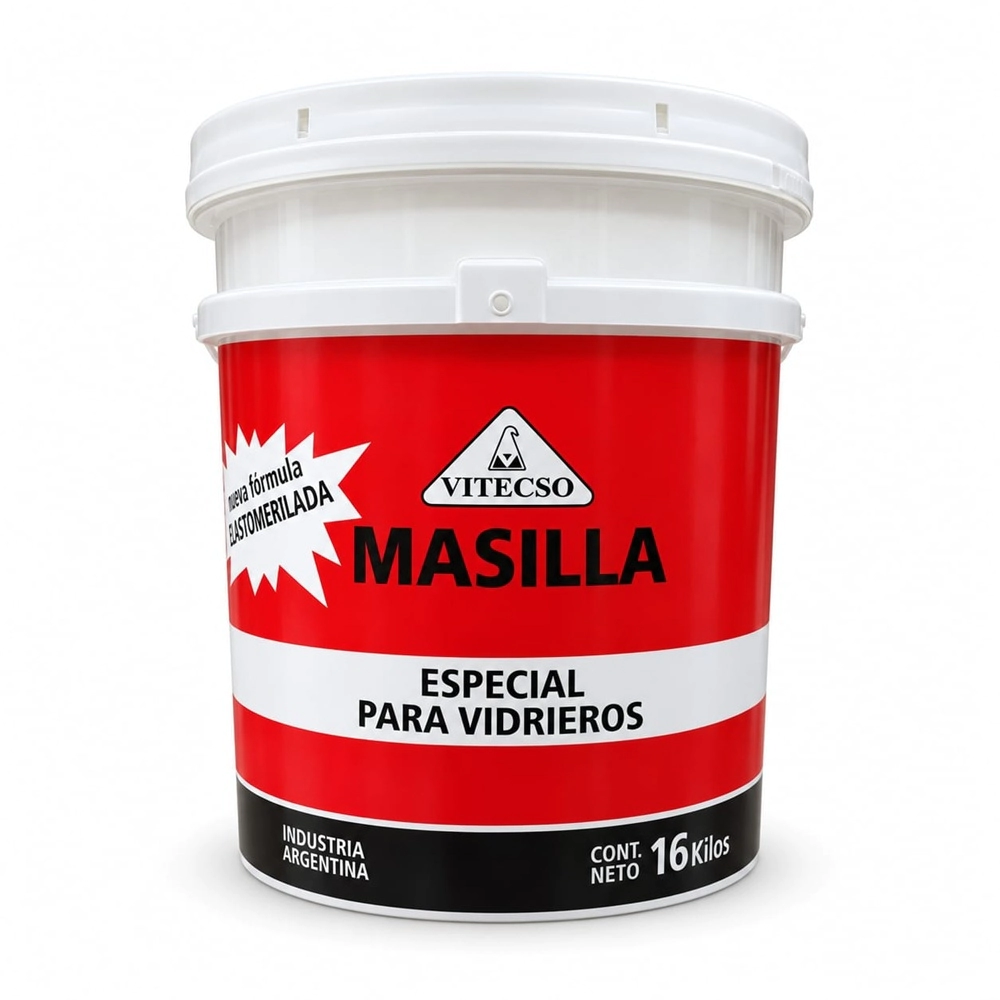 VITECSO MASILLA P/ VIDRIOS ELAST. 16KG