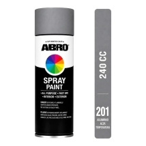 ABRO 240cc AEROSOL ALUMINIO ALTA TEMP (201)