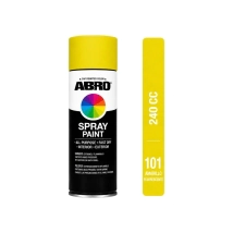 ABRO 240cc AEROSOL AMARILLO FLUO  (101)