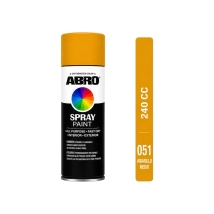 ABRO 240cc AEROSOL AMARILLO MEDIO  (051)