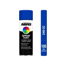 ABRO 240cc AEROSOL AZUL FLUO  (105)
