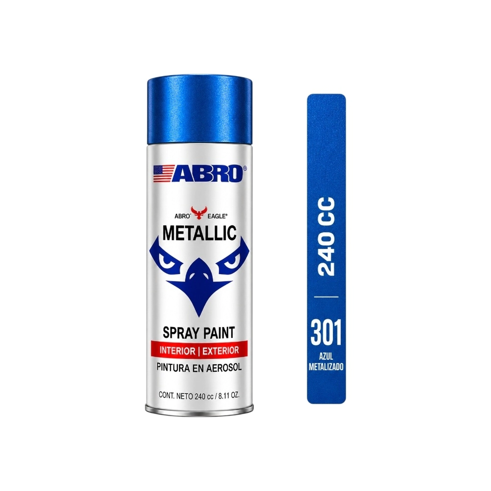 ABRO 240cc AEROSOL AZUL MET    (301)