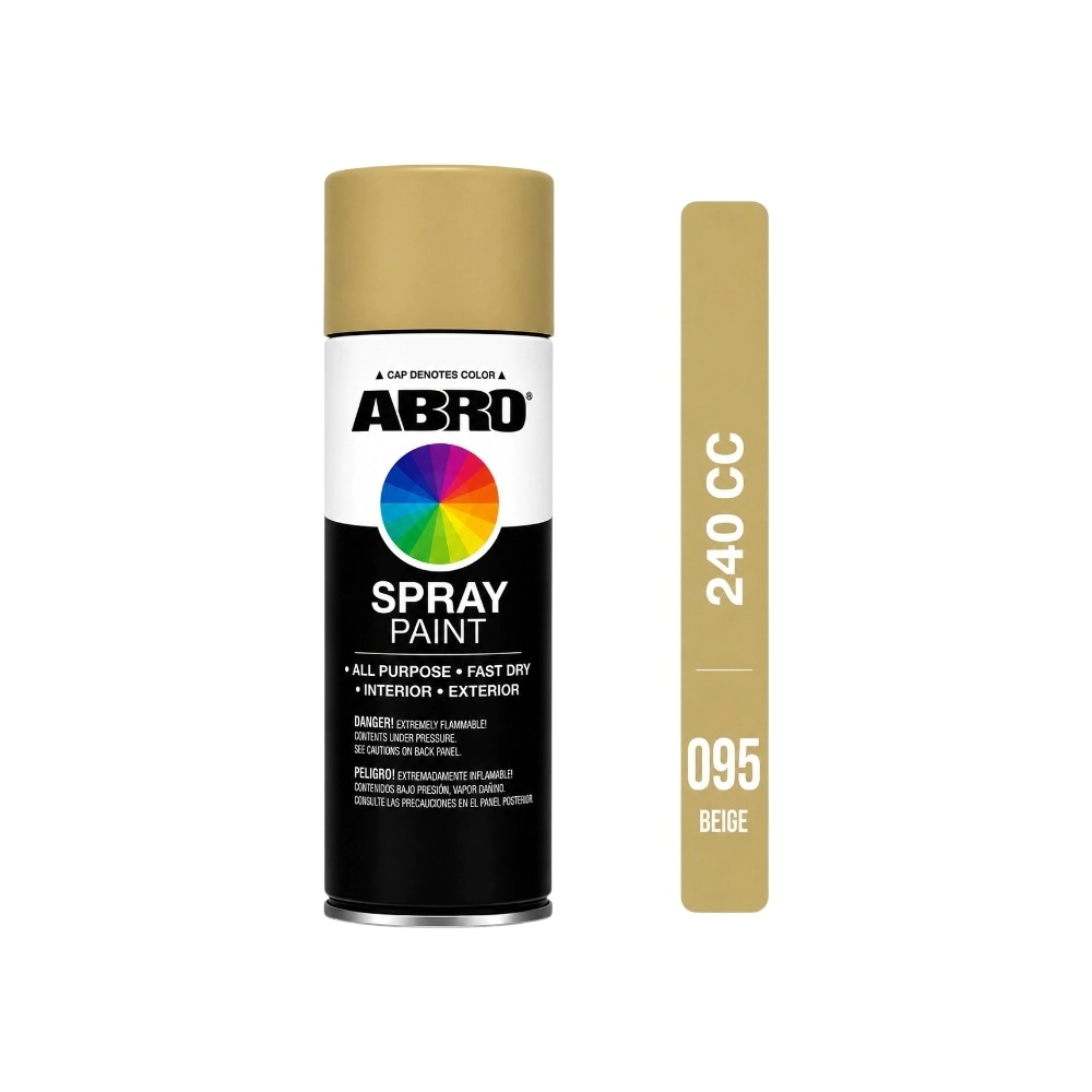 ABRO 240cc AEROSOL BEIGE      (095)