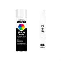 ABRO 240cc AEROSOL BLANCO BRILLANTE (016)