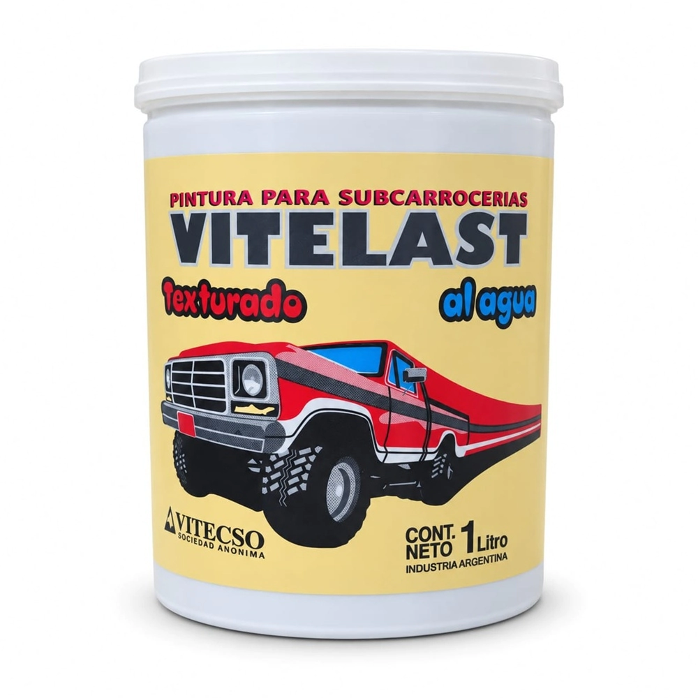 VITELAST SUBCARR. TEXT. ACUOSO NEGRO 1 LT