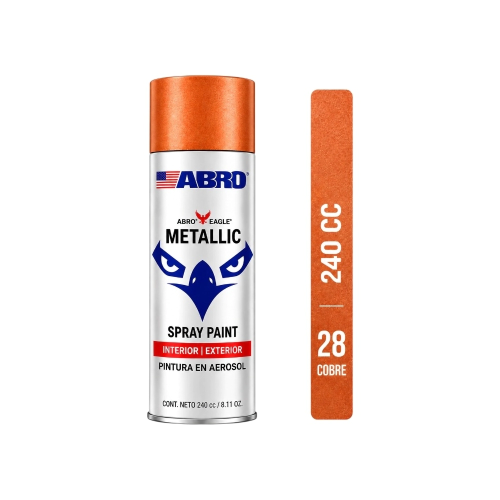 ABRO 240cc AEROSOL COBRE     (028)