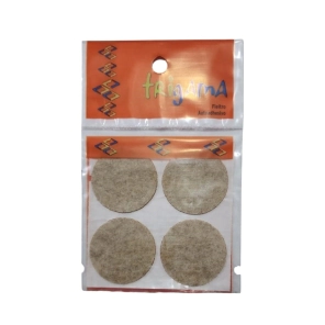 TRIGAMA FIELTRO AUTOADHESIVO CIRCULO 45 MM BEIGE