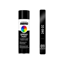 ABRO 240cc AEROSOL NEGRO BRILLANTE  (011)