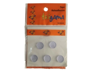TRIGAMA TOPE PVC CIRCULAR MINI  X 6