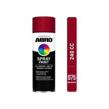 ABRO 240cc AEROSOL ROJO REGULAR  (075)