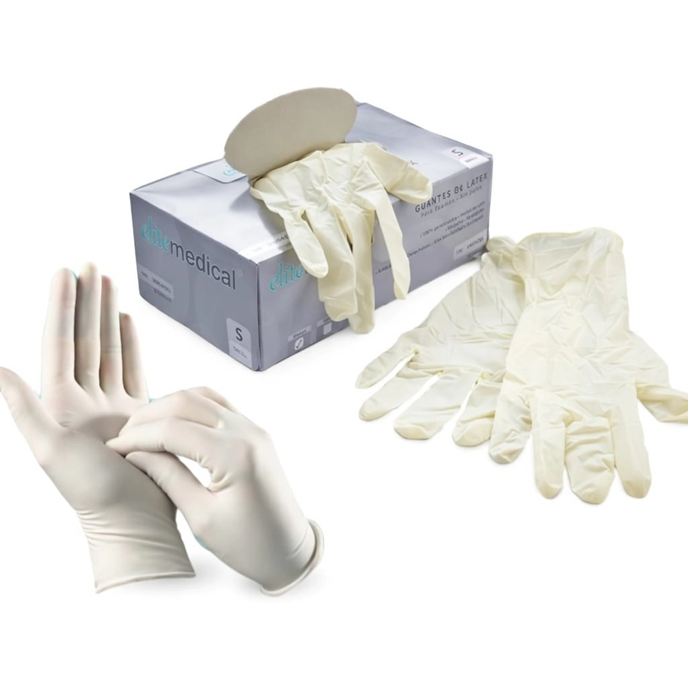 MATEZZ GUANTE LATEX DESCARTABLE X 100 UNID