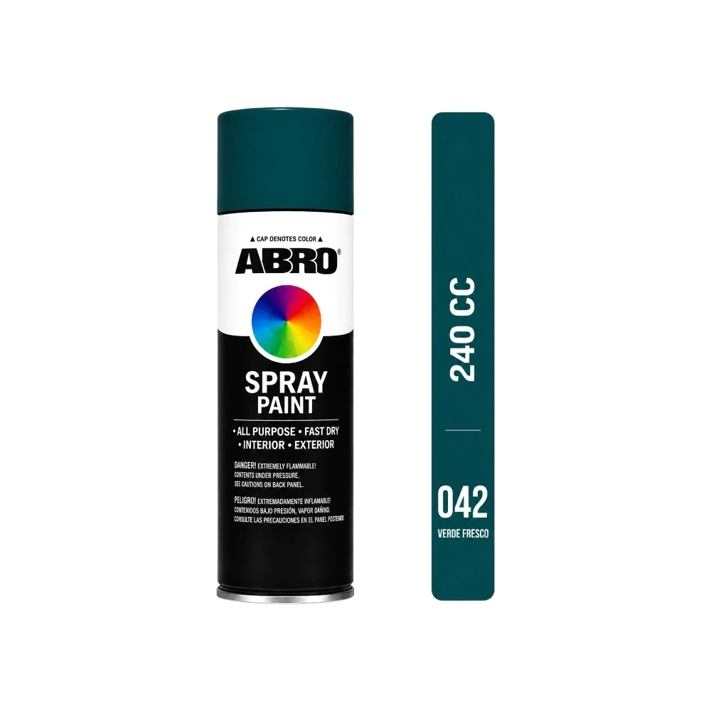 ABRO 240cc AEROSOL VERDE FRESCO      (042)