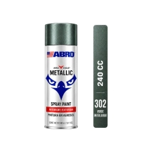 ABRO 240cc AEROSOL VERDE MET   (302)
