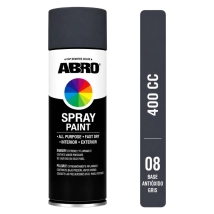 ABRO AEROSOL ANTIOX GRIS 400 cc (008)
