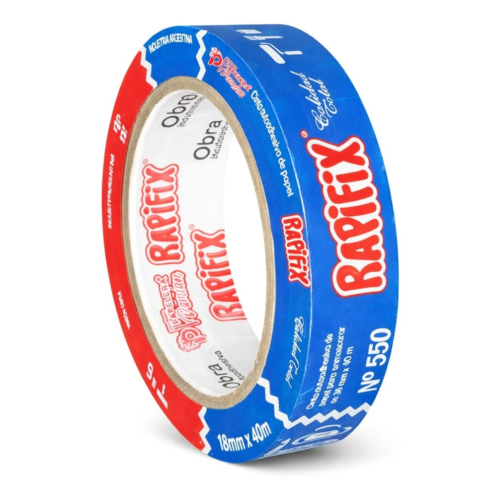 RAPIFIX N550 CINTA PAPEL OBRA 18MM X 40M