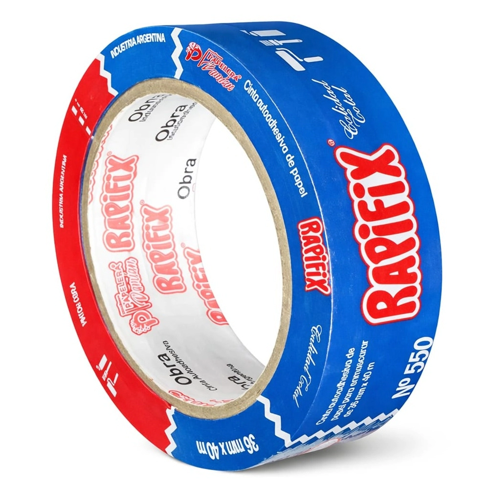 RAPIFIX N550 CINTA PAPEL OBRA 36MM X 40M