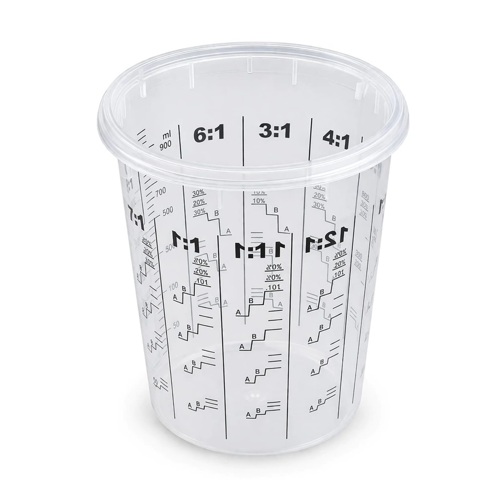 MATEZZ VASO MEZCLA MEDIDOR DE PINTURA 650 ML