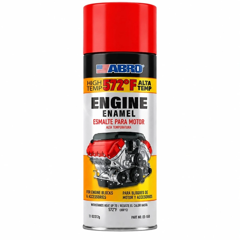 ABRO AEROSOL PARA MOTORES ROJO 400 CC