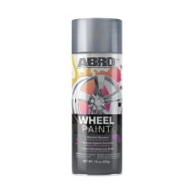 ABRO AEROSOL PARA LLANTAS GRIS ALUMINIO V360°