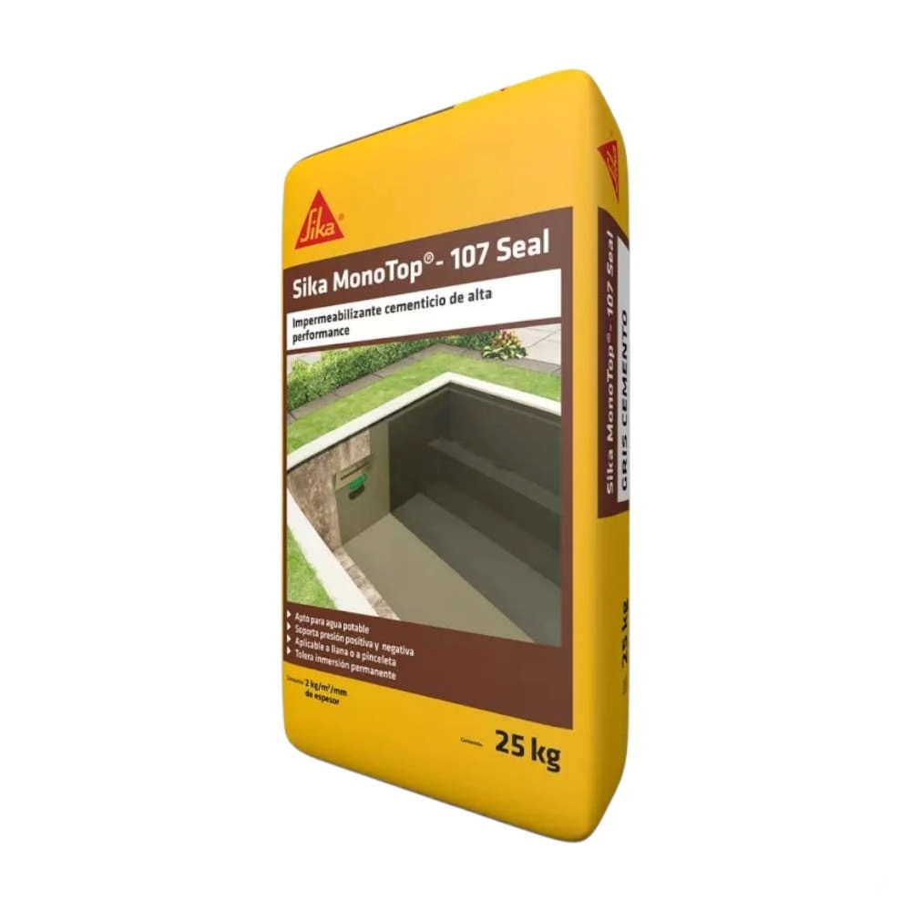 SIKA MONOTOP 107 BOLSA X 25 KG