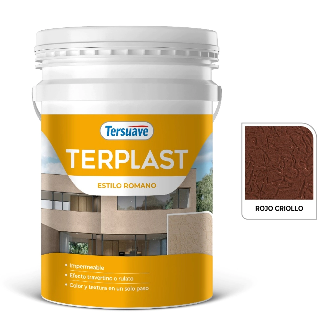 TERPLAST ROMANO MEDIANO ROJO CRIOLLO 25 KG