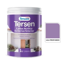 TERSEN LATEX EXTERIOR INTERIOR LILA PROFUNDO 1 LT