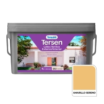TERSEN LATEX EXTERIOR INTERIOR AMARILLO SERENO 4 LT