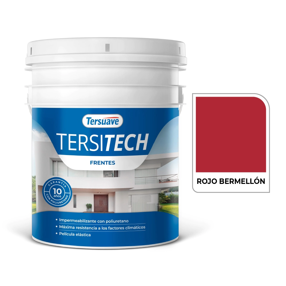 TERSITECH FRENTES ROJO BERMELLON 10 LT