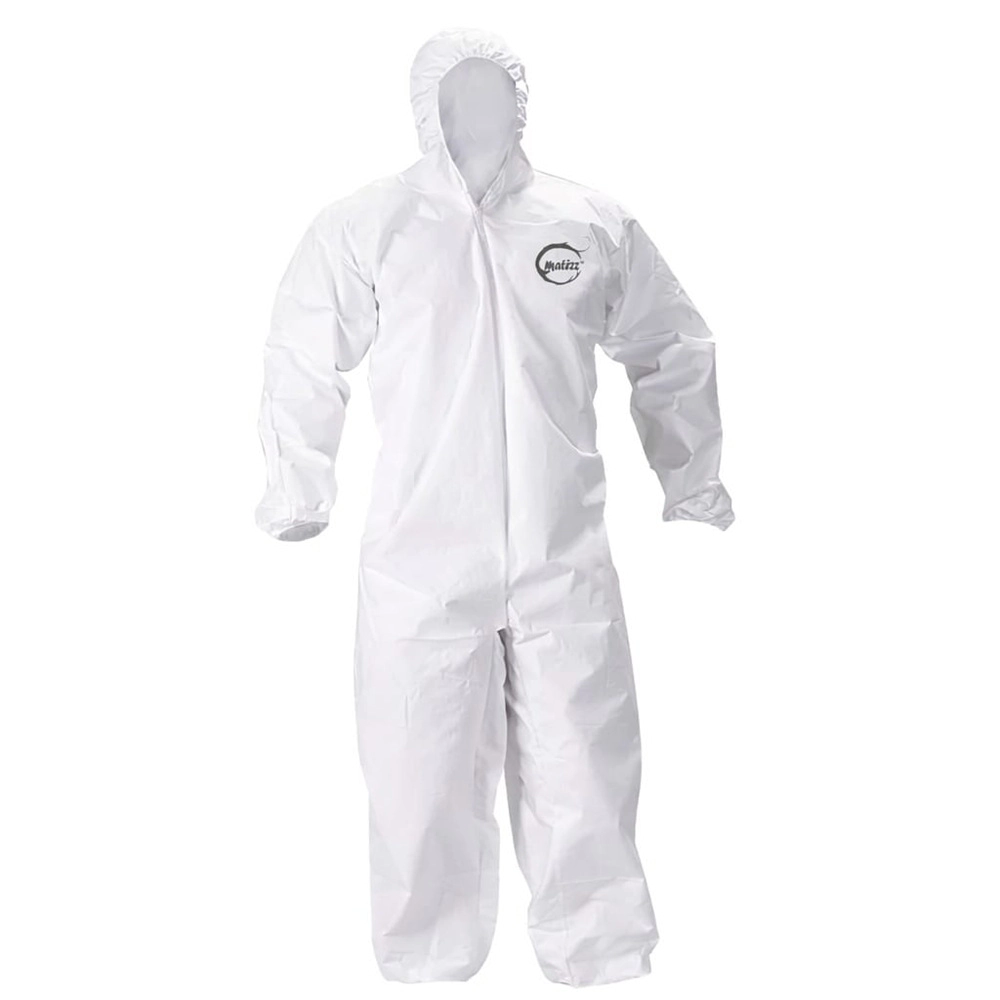 MATEZZ OVEROL MICROPERFORADO RESPIRABLE BLANCO 60GR XXL