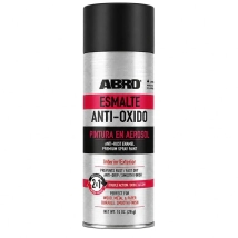 ABRO AEROSOL ANTIOXIDO 2 EN 1 NEGRO SATINADO 400 CC