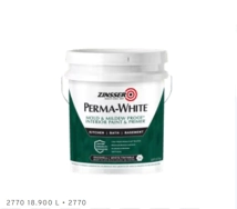 RUST OLEUM ZI PermaWhite Casc Huevo 18,9L(2770)