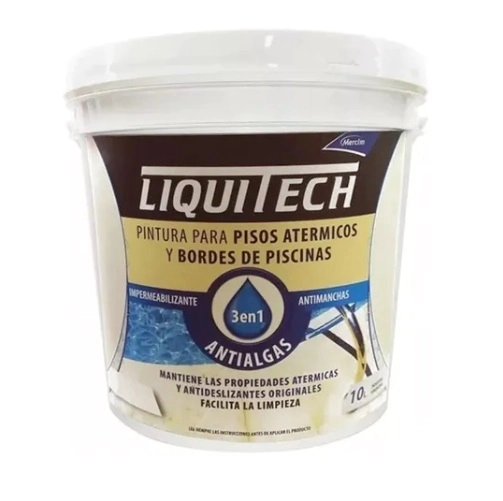LIQUITECH PISOS Y BORDES ATERMICOS CREMA 4 LT