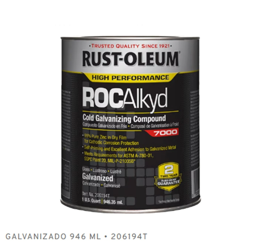 ROCAlkyd COMPUESTO GALVANIZADO EN FRIO 7000 946 ML