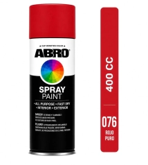ABRO AEROSOL ROJO PURO 400 cc   (076)