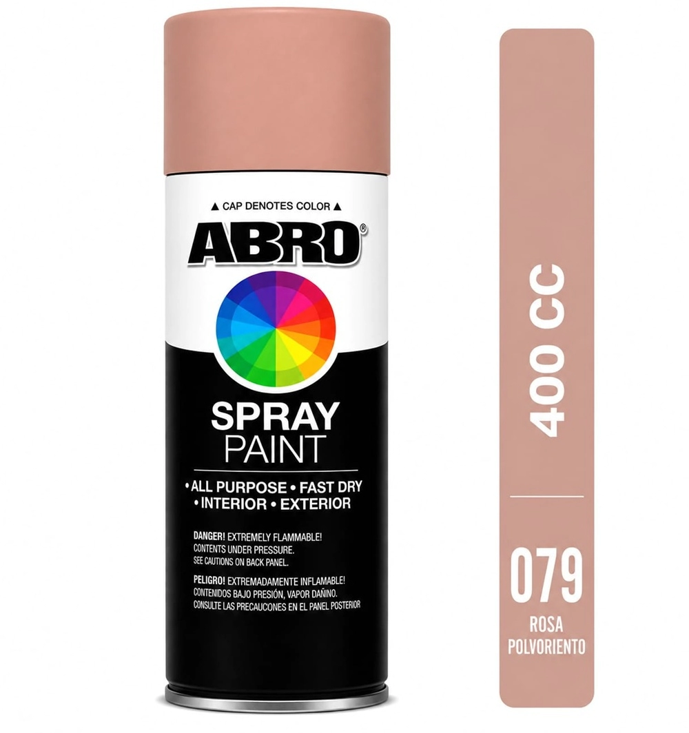 ABRO AEROSOL ROSA POLVOR 400 cc (079)