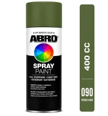 ABRO AEROSOL VERDE KAKI 400 cc     (090)