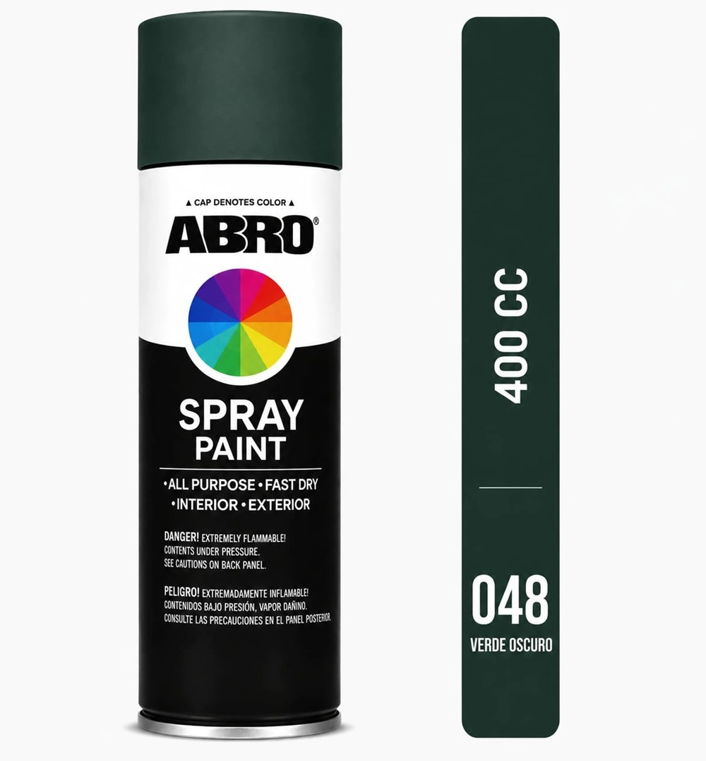 ABRO AEROSOL VERDE OSCURO 400 cc     (048)