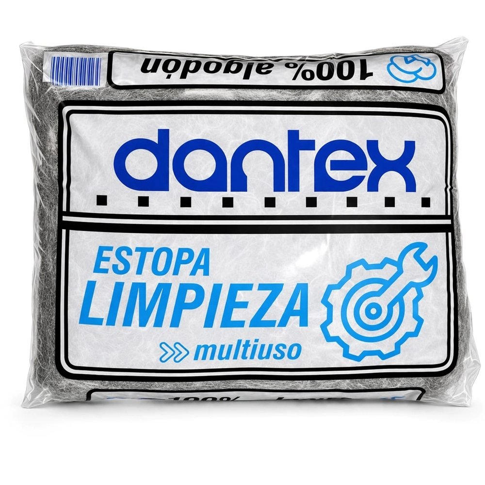 DANTEX ESTOPA BLANCA LIMPIEZA 350 GR