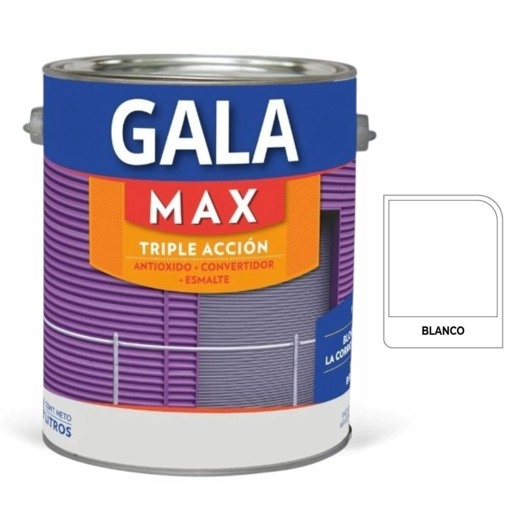 GALAMAX TRIPLE ACCION BLANCO BRILLANTE 1/4 LT